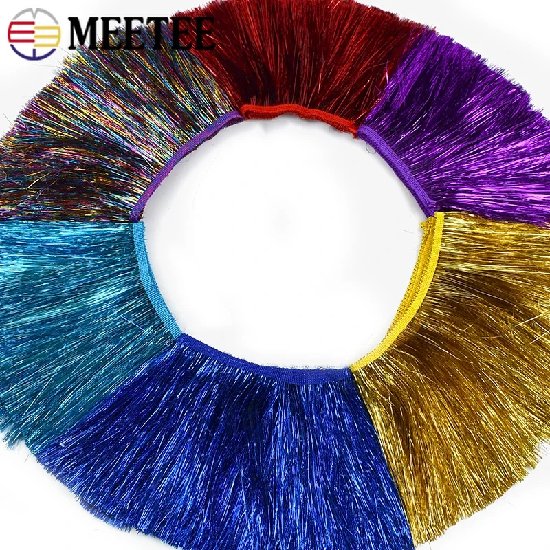 Meetee 5/10Meters 15cm Colorful Fringes Tassles for Clothes Dress Lace Trim Curtain Decoration Ribbon DIY Garment Accessories
Meetee 5/10Meters 15cm Colorful Fringes Tassles for Clothes Dress Lace Trim Curtain Decoration Ribbon DIY Garment Accessories