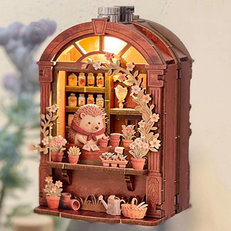 Fridge Magnet DIY 3D Puzzle Toys Dollhouse Shop Animal Mini House Ornament Creative Assembly Model Decorations Kit With Light
Fridge Magnet DIY 3D Puzzle Toys Dollhouse Shop Animal Mini House Ornament Creative Assembly Model Decorations Kit With Light