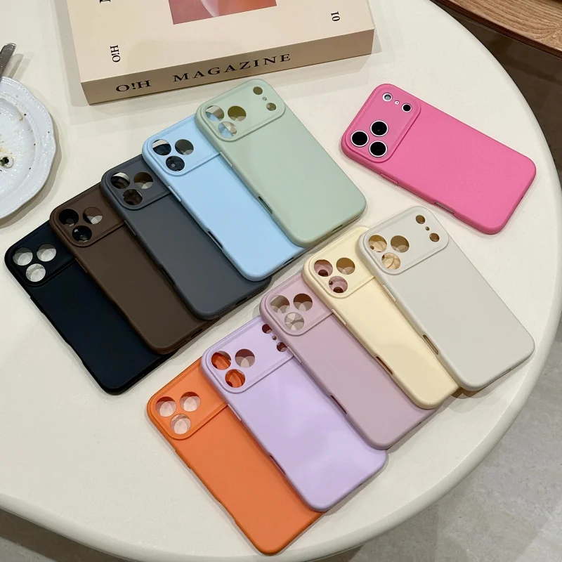 Fine HoleTPU2.0Imitation liquid soft shell is suitable foriphone17Series of solid color phone cases16proMinimalist phone case be
Fine HoleTPU2.0Imitation liquid soft shell is suitable foriphone17Series of solid color phone cases16proMinimalist phone case be