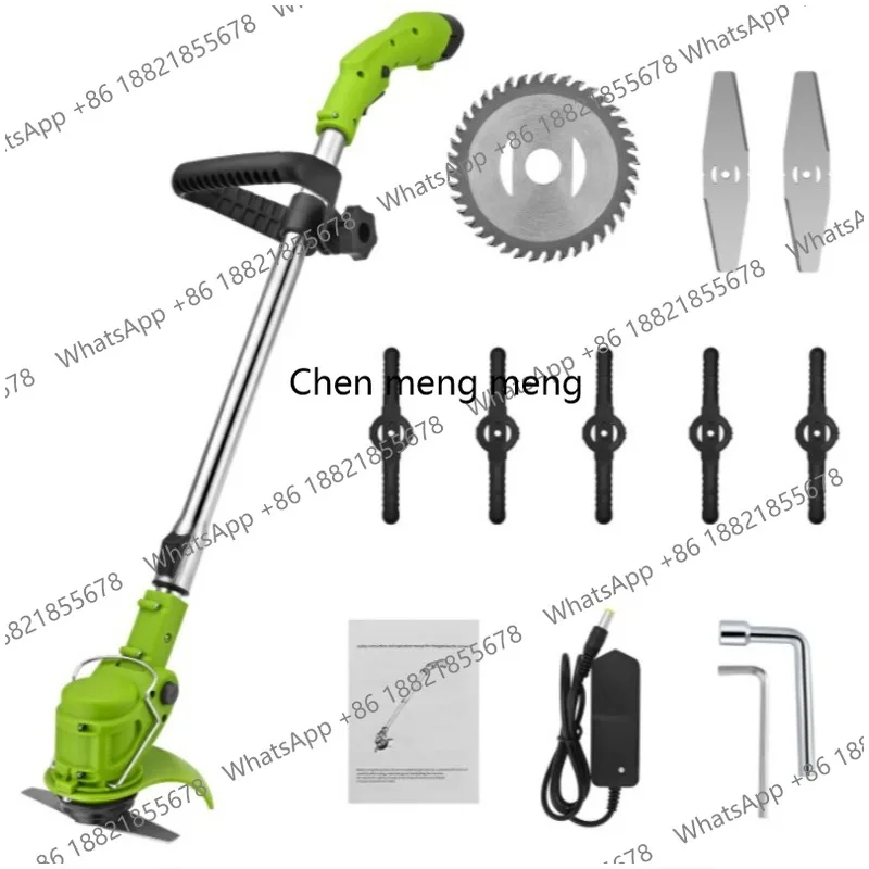 Портативная беспроводная газонокосилка, сельскохозяйственный бытовой пожиратель сорняков, литиевая батарея, перезаряжаемая Z189
Портативная беспроводная газонокосилка, сельскохозяйственный бытовой пожиратель сорняков, литиевая батарея, перезаряжаемая Z189