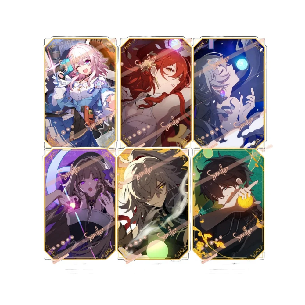 Hot Game Honkai: Star Rail Quadrate Characters Acrylic Stand Model Plate Cosplay Fans Gifts Anime Keychain
Hot Game Honkai: Star Rail Quadrate Characters Acrylic Stand Model Plate Cosplay Fans Gifts Anime Keychain