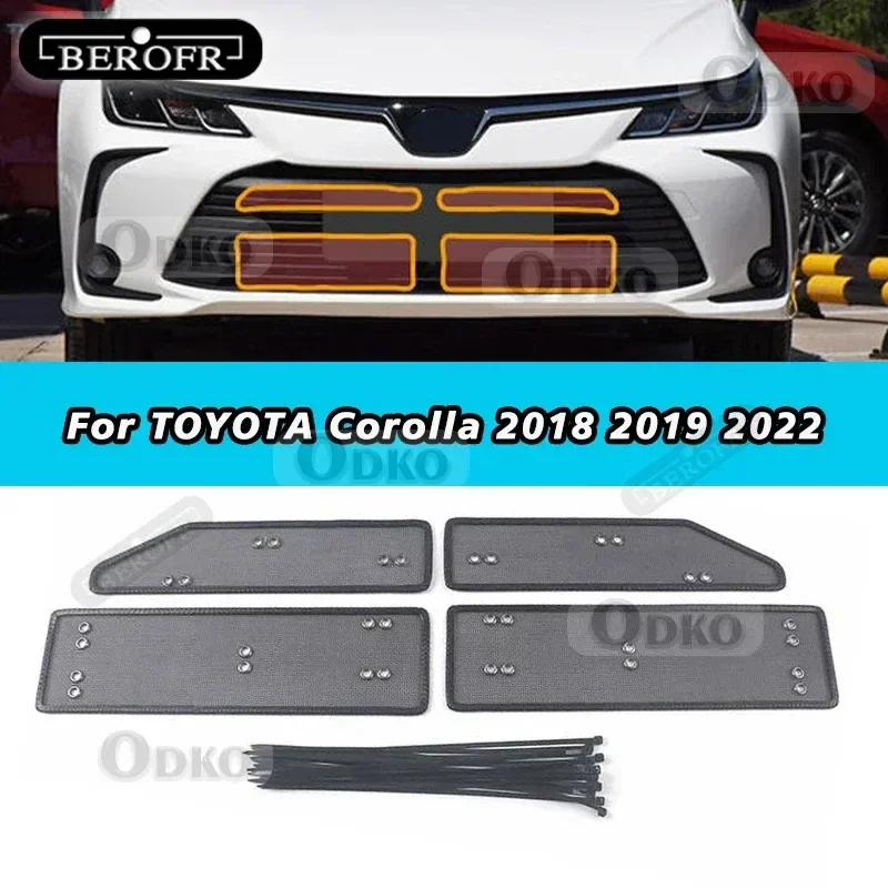 Автомобильные аксессуары, вставная сетка на переднюю решетку, защита от насекомых, пыли, мусора, внутренняя крышка, сетка для TOYOTA Corolla 2018 2019 2022
Автомобильные аксессуары, вставная сетка на переднюю решетку, защита от насекомых, пыли, мусора, внутренняя крышка, сетка для TOYOTA Corolla 2018 2019 2022
