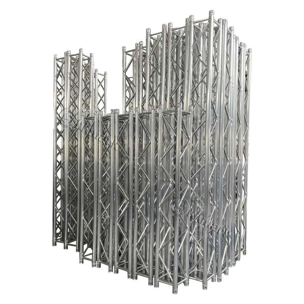 Kkmark Fast Shipment K34 290x290mm Aluminum Alloy Square Spigot Truss for Heavy Duty DJ Stage Lighting Rigging
Kkmark Fast Shipment K34 290x290mm Aluminum Alloy Square Spigot Truss for Heavy Duty DJ Stage Lighting Rigging