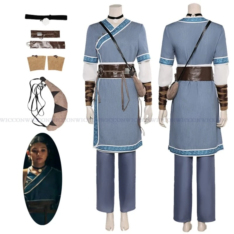 2024 TV Last Cosplay Costume Katara Cosplay Fantasy Belt Wristband Suits Adult Women Roleplay Fantasia Outfits
2024 TV Last Cosplay Costume Katara Cosplay Fantasy Belt Wristband Suits Adult Women Roleplay Fantasia Outfits