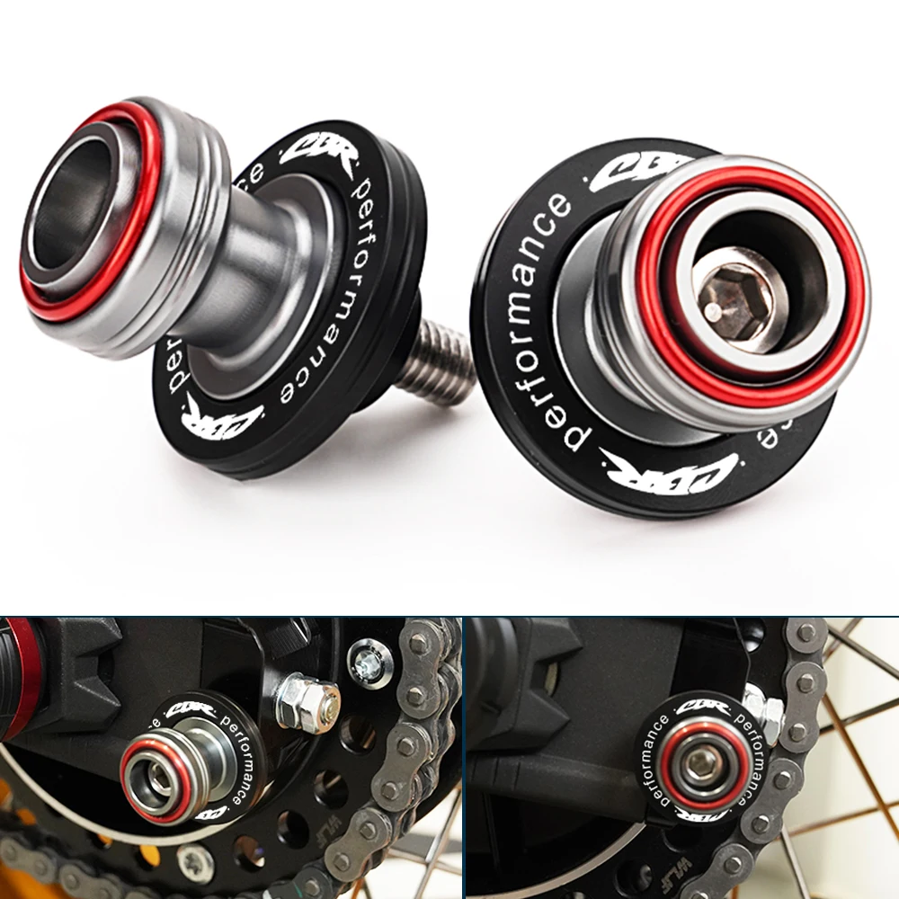 M8 CNC Swingarm Spools Slider Stand Screws For HONDA CBR600RR CBR1000RR CBR954RR CBR900RR 250R Motorcycle Accessories
M8 CNC Swingarm Spools Slider Stand Screws For HONDA CBR600RR CBR1000RR CBR954RR CBR900RR 250R Motorcycle Accessories