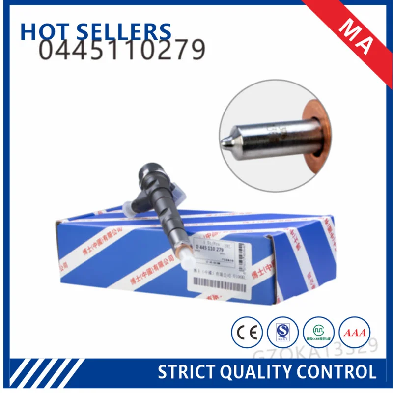 High Quality Diesel Fuel Injector 0445110279 Is Suitable For Bosch Electronic Fuel Lnjector THYKA15S38
High Quality Diesel Fuel Injector 0445110279 Is Suitable For Bosch Electronic Fuel Lnjector THYKA15S38