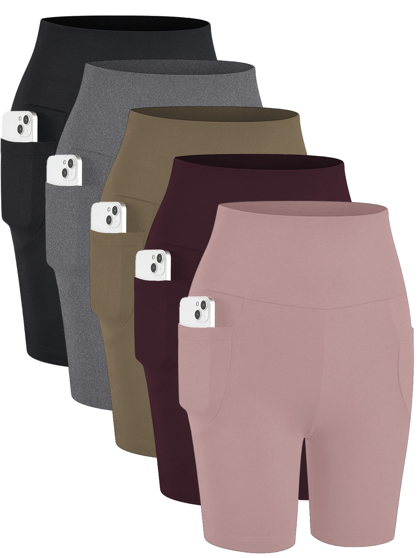 5 Pack High Waisted Biker For Women With Pockets Tummy Control No See Through Workout Running Yoga Push Up Gym Fitness Shorts
5 Pack High Waisted Biker For Women With Pockets Tummy Control No See Through Workout Running Yoga Push Up Gym Fitness Shorts