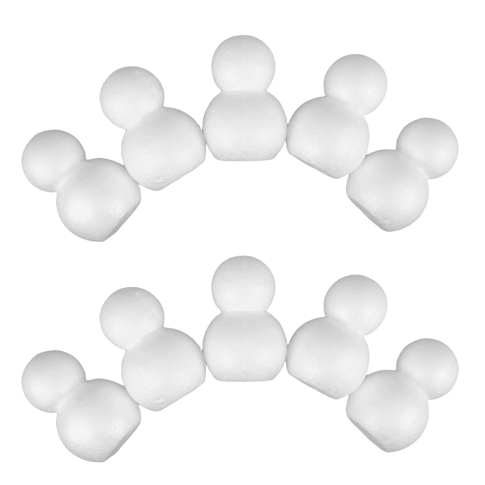 15Pcs Polystyrene Snowman Forms 9.5cm Lightweight DIY Christmas Decoration Craft Shapes for Kids Adults Holiday Ornament Making
15Pcs Polystyrene Snowman Forms 9.5cm Lightweight DIY Christmas Decoration Craft Shapes for Kids Adults Holiday Ornament Making