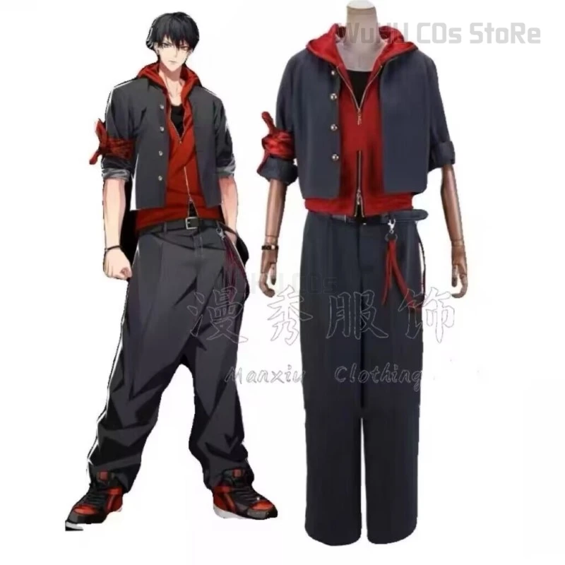 Ichiro Yamada Ichiro Cosplay Costume wig Pants Men Halloween Fahion Suit Hypnosis Microphone Division Rap Battle DRB Outfit
Ichiro Yamada Ichiro Cosplay Costume wig Pants Men Halloween Fahion Suit Hypnosis Microphone Division Rap Battle DRB Outfit