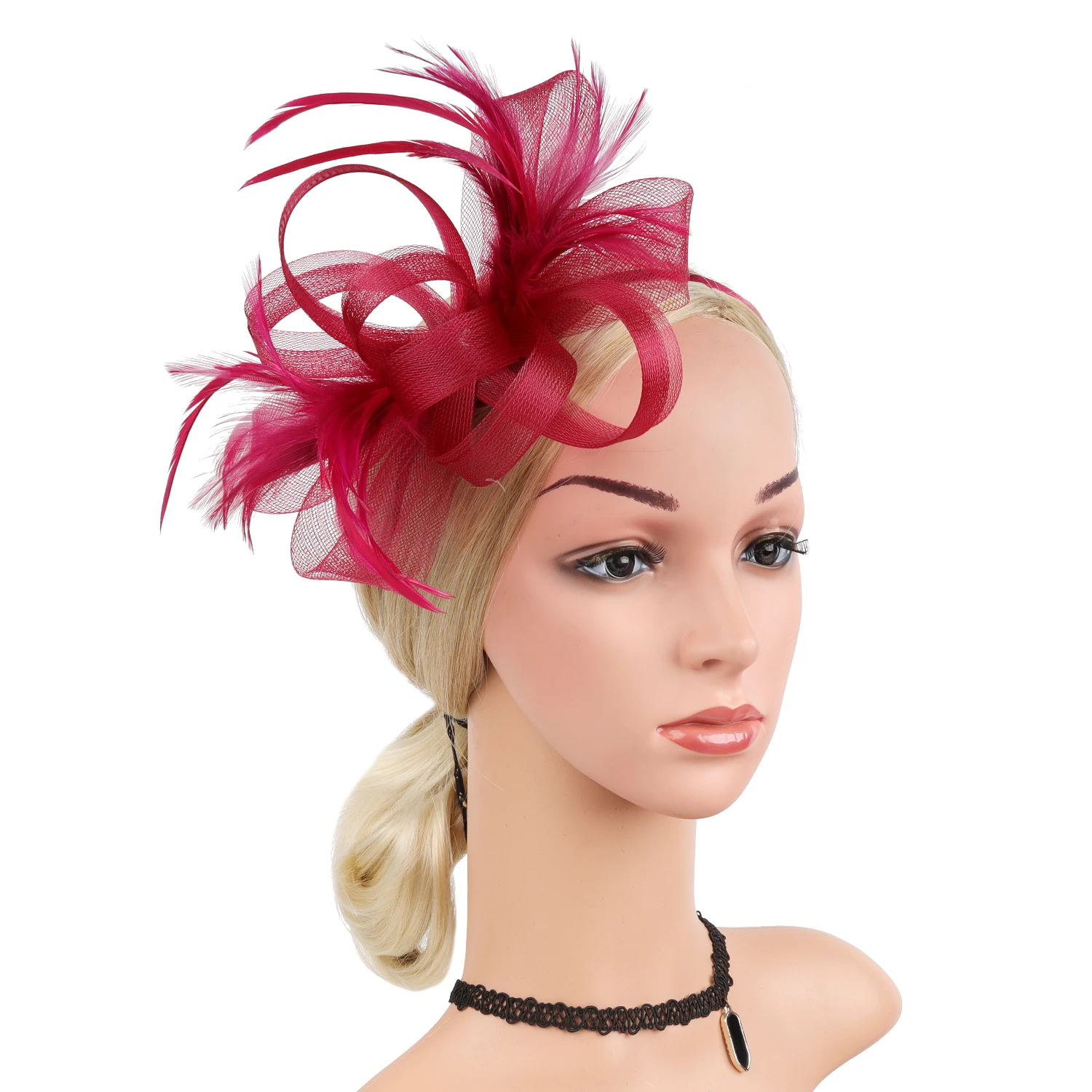 Lady Flowr Veil Feather Fascinator Hat with Clip and Headband, Hair Bow Headwear For Women Wedding Party Kentucky Derby
Lady Flowr Veil Feather Fascinator Hat with Clip and Headband, Hair Bow Headwear For Women Wedding Party Kentucky Derby