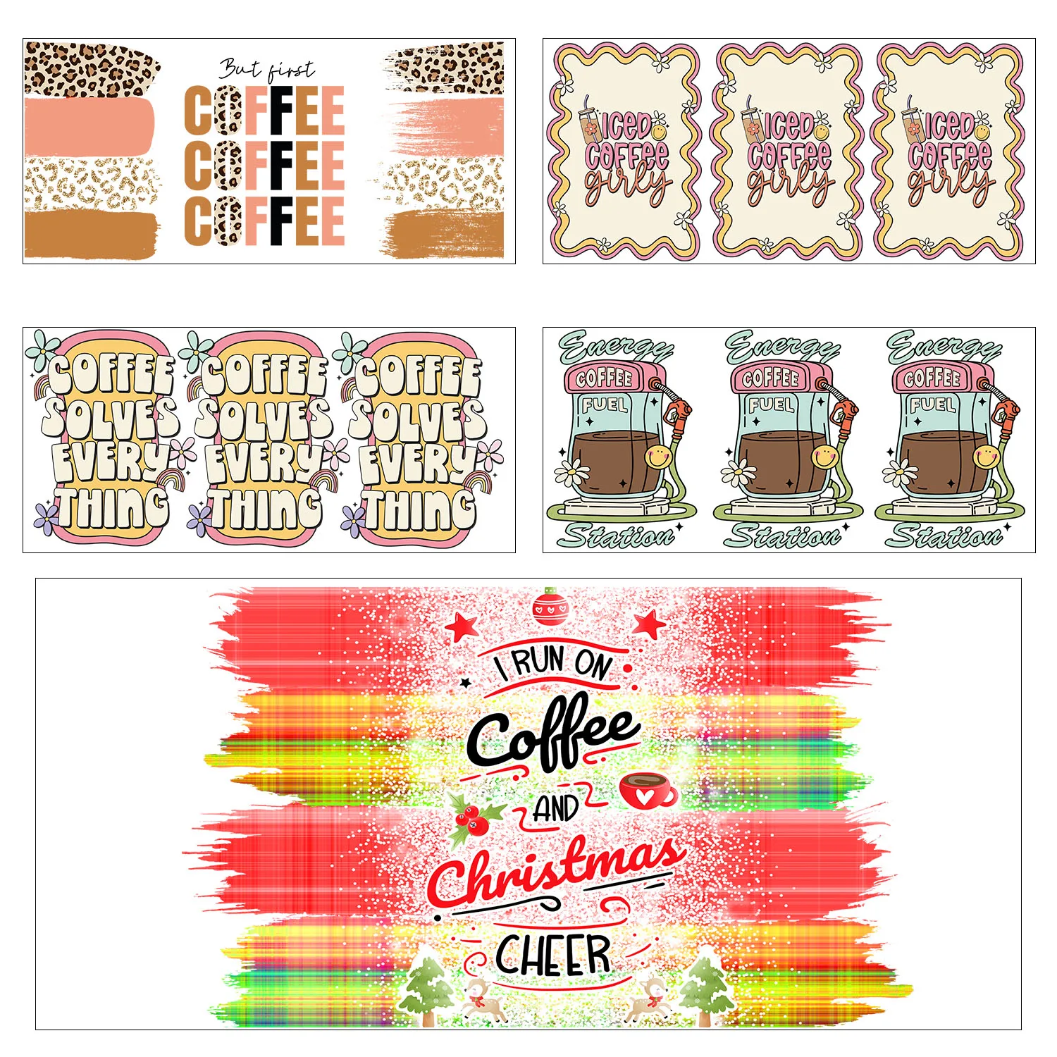 Coffee vibe Funny quotes Series Party DIY decoration decals 3D transfers uvdtf crystal sticker 16oz uv dtf cup wraps
Coffee vibe Funny quotes Series Party DIY decoration decals 3D transfers uvdtf crystal sticker 16oz uv dtf cup wraps