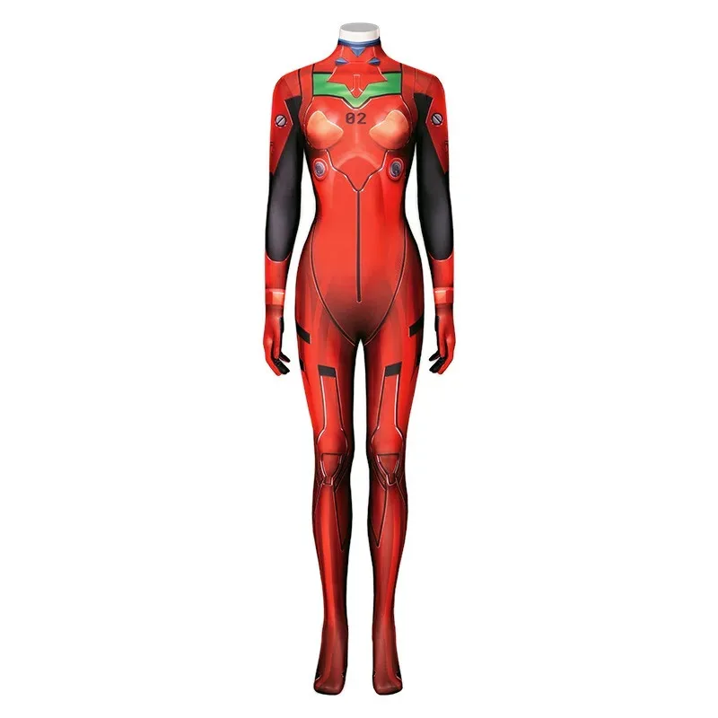 CyNew Century Evangelion Asuka Langley Soryu Jumpsuit Bodysuit Cosplay Costume Halloween Masquerade Party Outfits for Adult
CyNew Century Evangelion Asuka Langley Soryu Jumpsuit Bodysuit Cosplay Costume Halloween Masquerade Party Outfits for Adult