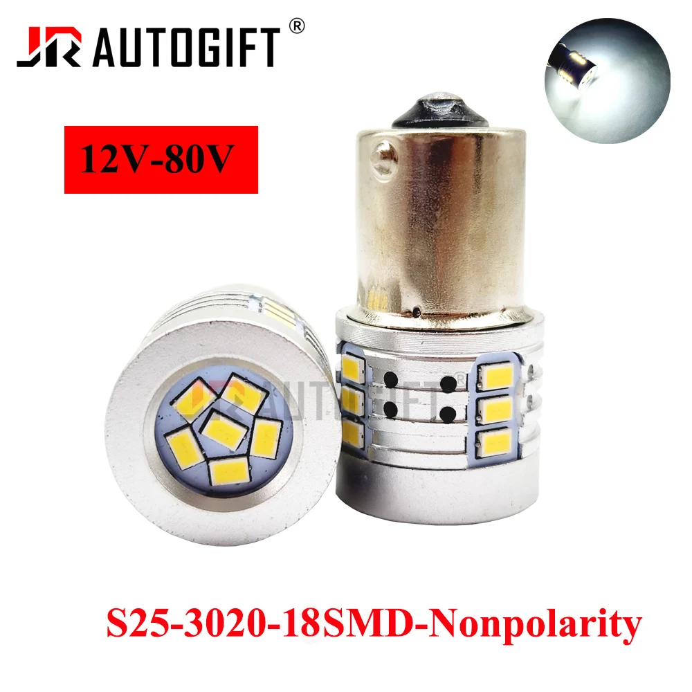 10PCS 12V-80V P21W 1156 BA15S 1157 P21/5W BAY15D 3020 18SMD Tail Bulb Brake Lights Reverse Lamp Daytime Turn Signal Lamp
10PCS 12V-80V P21W 1156 BA15S 1157 P21/5W BAY15D 3020 18SMD Tail Bulb Brake Lights Reverse Lamp Daytime Turn Signal Lamp