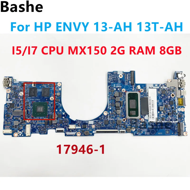 Материнская плата 17946-1 для ноутбука HP ENVY 13-AH 13T-AH с процессором Intel I5/I7 MX150 2 Гб RAM 8 Гб протестирована 100% ОК Быстрая доставка
Материнская плата 17946-1 для ноутбука HP ENVY 13-AH 13T-AH с процессором Intel I5/I7 MX150 2 Гб RAM 8 Гб протестирована 100% ОК Быстрая доставка