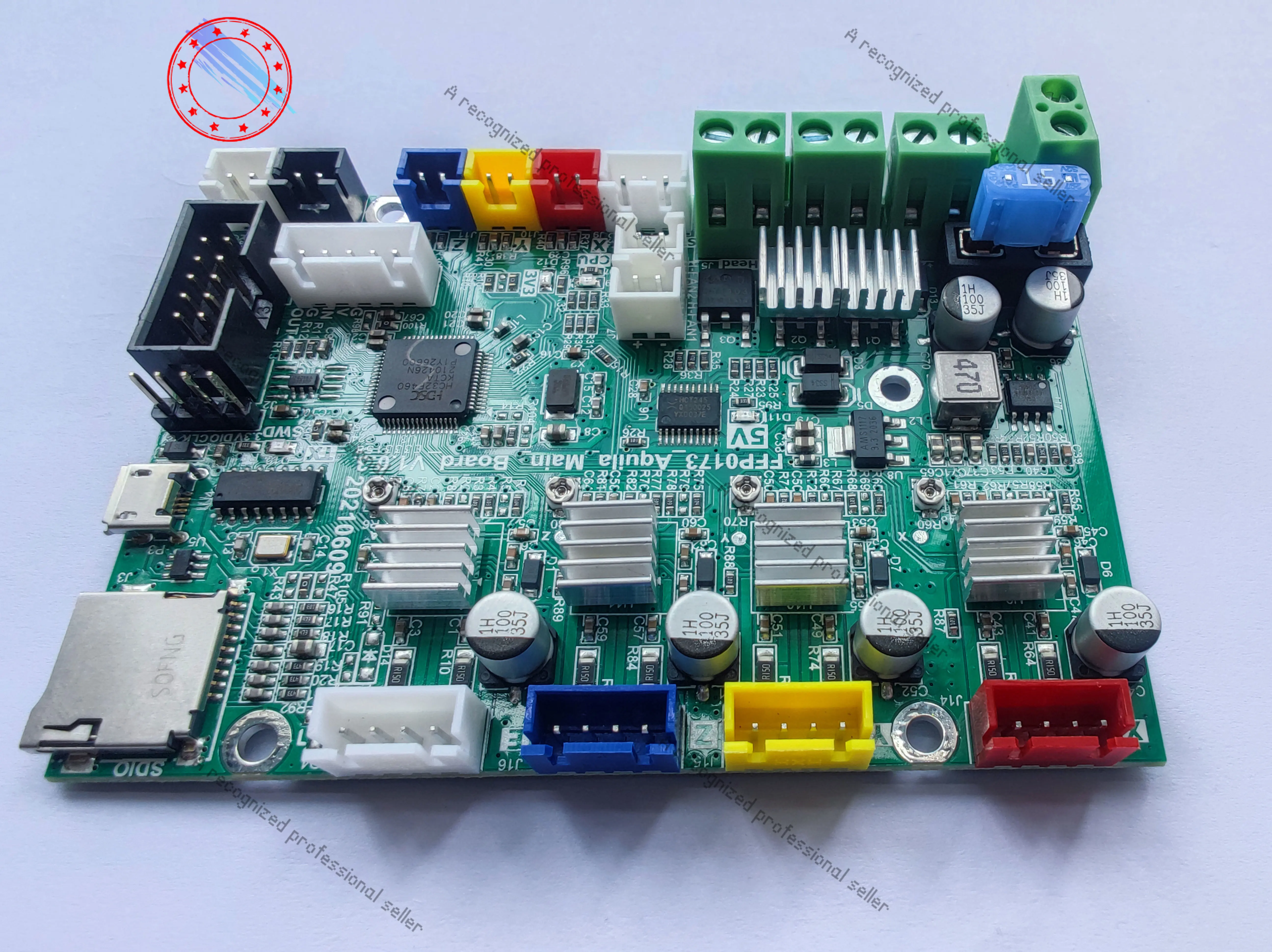 32-битная бесшумная материнская плата Voxelab Aquila V1.0.3 MCU HC32F460 для Aquila/Aquila x2 DIY аксессуары для 3D-принтеров плата контроллера
32-битная бесшумная материнская плата Voxelab Aquila V1.0.3 MCU HC32F460 для Aquila/Aquila x2 DIY аксессуары для 3D-принтеров плата контроллера