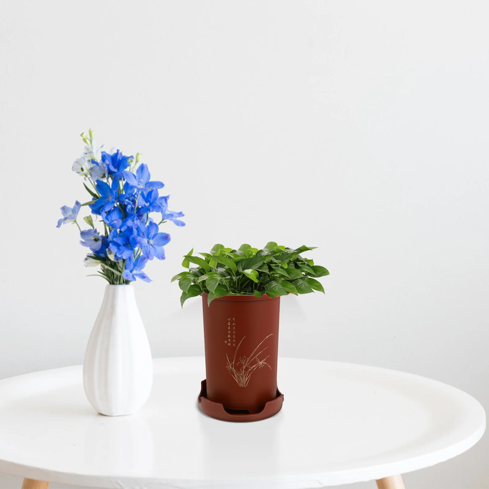 Tall Flower Bucket Orchid Pot Decor Green Plant Flowerpot Planters Resin Pots for Plants
Tall Flower Bucket Orchid Pot Decor Green Plant Flowerpot Planters Resin Pots for Plants
