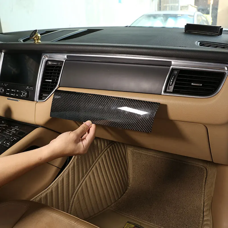 For Porsche Macan 2014-2023 Real Carbon Fiber Car Center Console Copilot Panel Cover Trim Sticker Car Accessories
For Porsche Macan 2014-2023 Real Carbon Fiber Car Center Console Copilot Panel Cover Trim Sticker Car Accessories