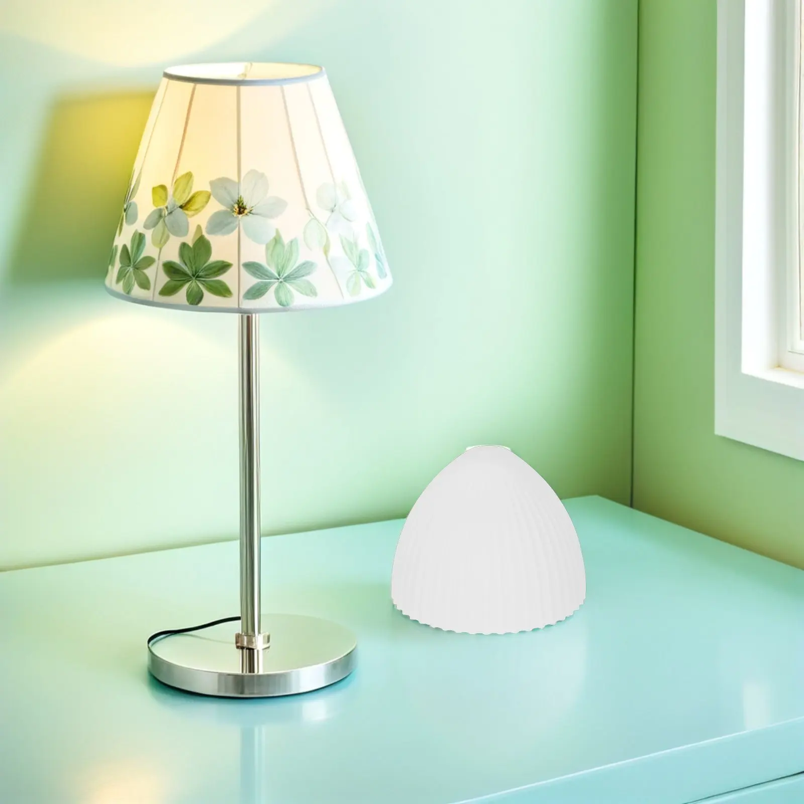 Striped Glass Lampshade Ribbed Design White 18x13cm Replacement Glass Light Shade for Table Lamp Ceiling Light Living Room
Striped Glass Lampshade Ribbed Design White 18x13cm Replacement Glass Light Shade for Table Lamp Ceiling Light Living Room