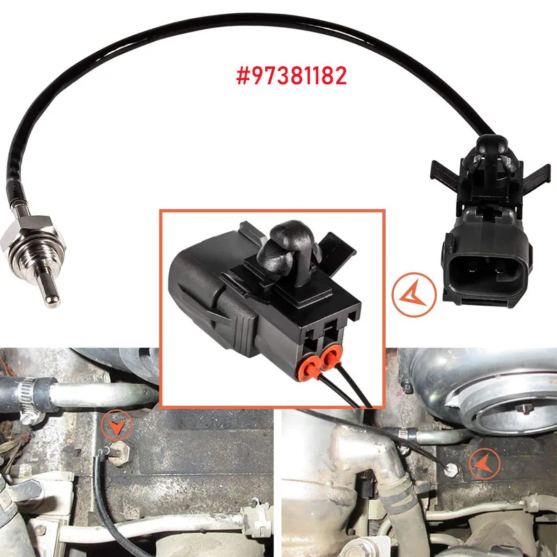 Впускной датчик температуры воздуха 97381182 для GM Duramax 6.6L Silverado, Sierra, Express, Savana. Дизельные двигатели 2006-2012
Впускной датчик температуры воздуха 97381182 для GM Duramax 6.6L Silverado, Sierra, Express, Savana. Дизельные двигатели 2006-2012
