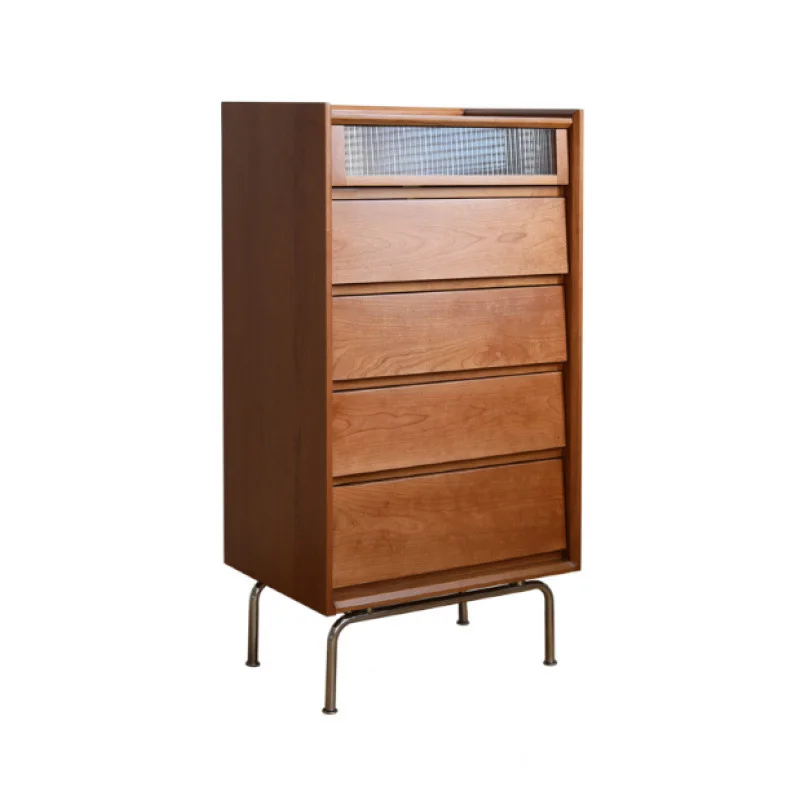 Nordic solid wood retro chest of drawers modern simple bedroom storage chest of drawers living room TV cabinet next to
Nordic solid wood retro chest of drawers modern simple bedroom storage chest of drawers living room TV cabinet next to