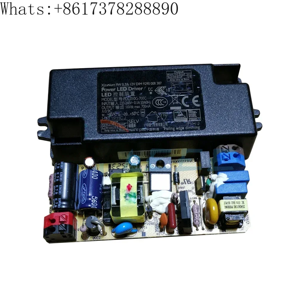 Оригинальный блок питания PDC010G-700C 16 В 700 мА PDM010G-700C 12 В 700 мА для светодиодного устройства управления
Оригинальный блок питания PDC010G-700C 16 В 700 мА PDM010G-700C 12 В 700 мА для светодиодного устройства управления