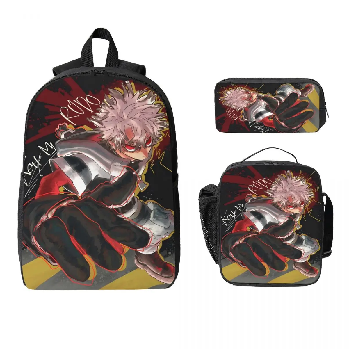 Gachiakuta Manga Rudo Kids Backpack Lunch Box Pencil Boxes for Boys Girls Backpacks Lightweight Schoolbag Bookbag Set
Gachiakuta Manga Rudo Kids Backpack Lunch Box Pencil Boxes for Boys Girls Backpacks Lightweight Schoolbag Bookbag Set