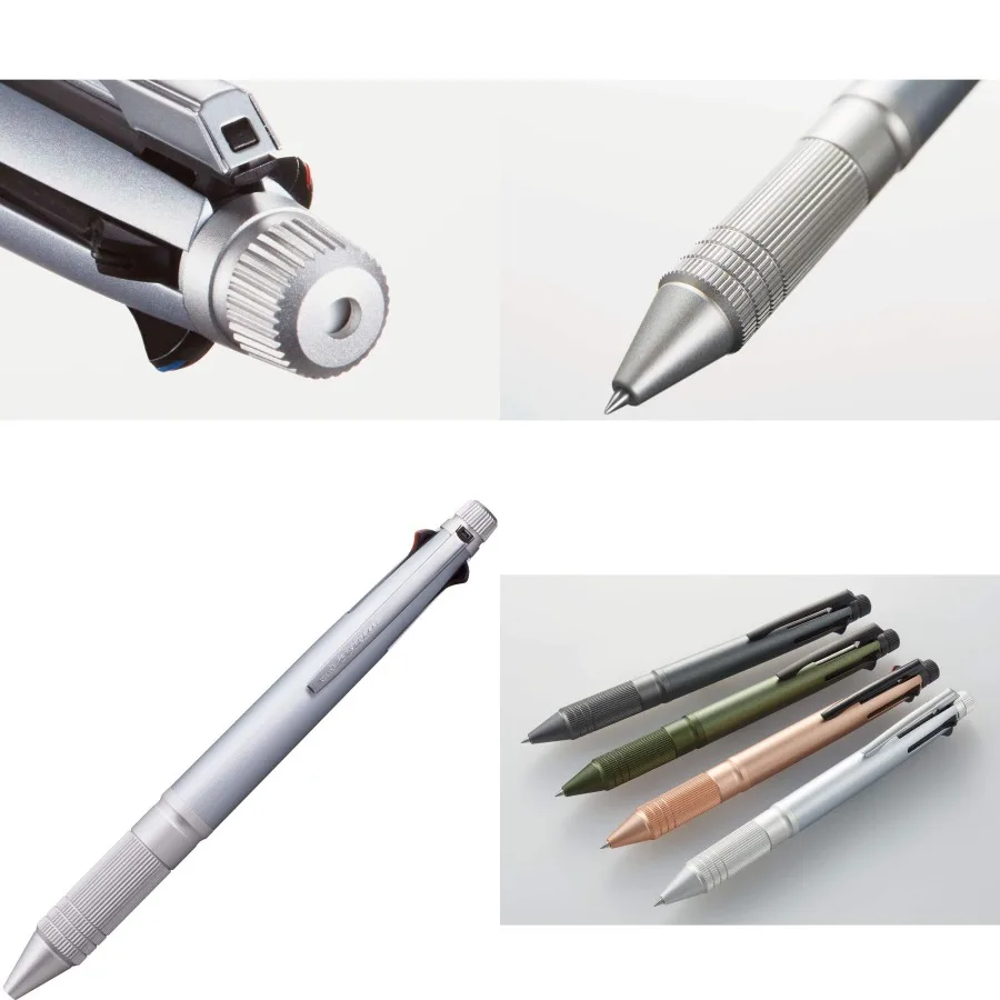 Профессиональный набор шариковых ручек диаметром 0,5 мм с металлическим корпусом черного, красного, синего, зеленого цвета и механическим карандашом диаметром 0,5 мм из ледяного серебра для Prec
Профессиональный набор шариковых ручек диаметром 0,5 мм с металлическим корпусом черного, красного, синего, зеленого цвета и механическим карандашом диаметром 0,5 мм из ледяного серебра для Prec