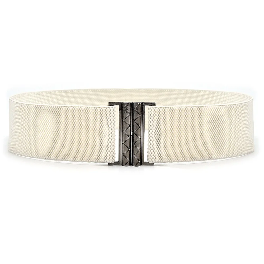 Модный металлический ремень с пряжкой для женщин, эластичный, с широкой лентой, подчеркивающий талию, удобный, однотонный, для джинсов
Модный металлический ремень с пряжкой для женщин, эластичный, с широкой лентой, подчеркивающий талию, удобный, однотонный, для джинсов