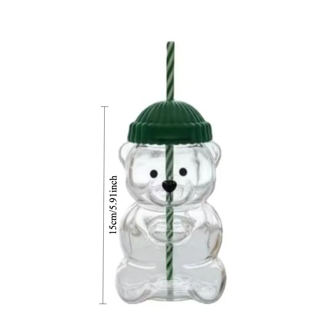 Large Capacity Cute Bear Glass Cup 500ML 2025 New Christmas Gift Durable Convenient for Coffee Beer Wine Cocktails Straw Mug
Large Capacity Cute Bear Glass Cup 500ML 2025 New Christmas Gift Durable Convenient for Coffee Beer Wine Cocktails Straw Mug