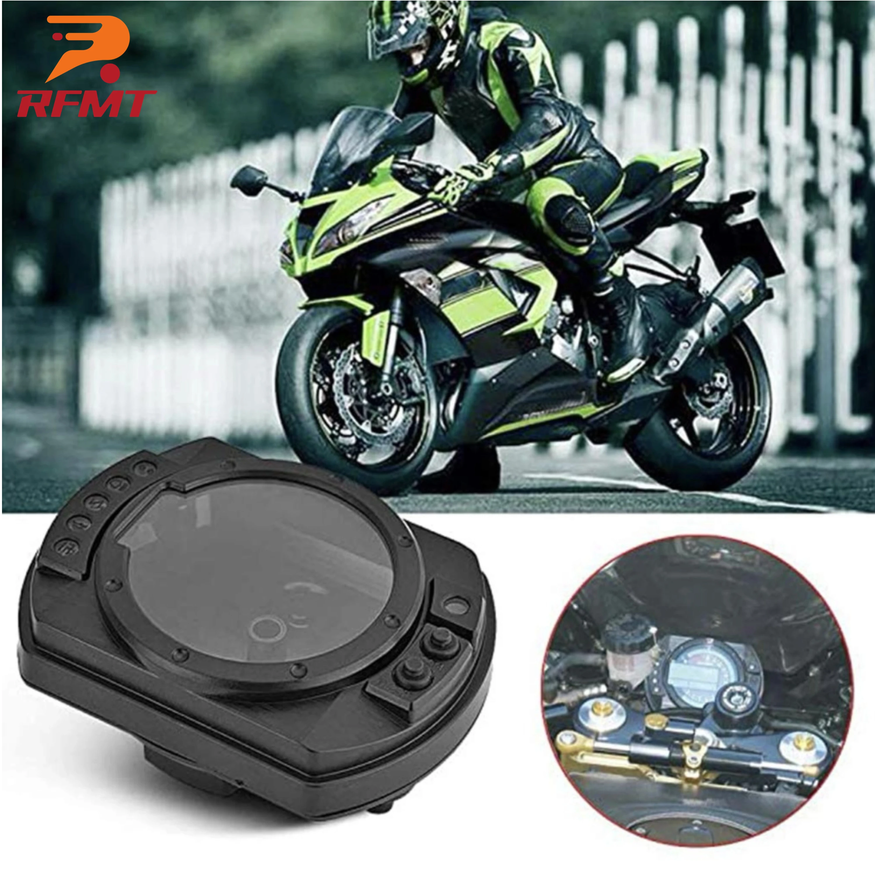 Motorcycle Speedometer Tachometer Case Cover for Kawasaki Ninja Z750 Z1000 2003-2006 ZX10R 2004-2005 ZX6R 636 2003-2006
Motorcycle Speedometer Tachometer Case Cover for Kawasaki Ninja Z750 Z1000 2003-2006 ZX10R 2004-2005 ZX6R 636 2003-2006