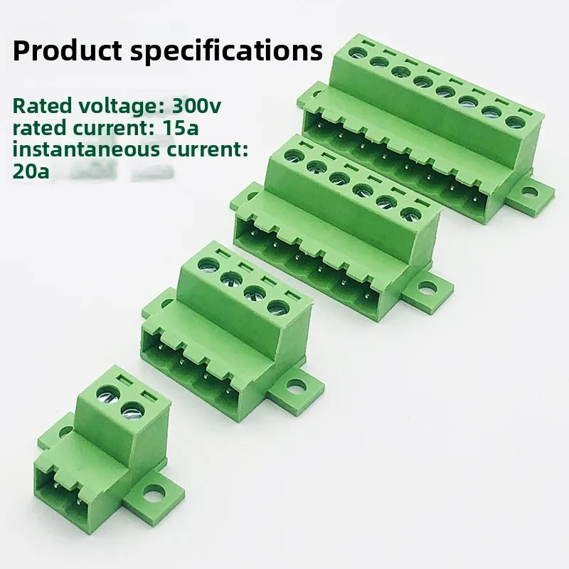Solder-free butt 2EDGRKC-5.08mm plug-in terminal with lock plate fixed female seat 2P 3P-24P
Solder-free butt 2EDGRKC-5.08mm plug-in terminal with lock plate fixed female seat 2P 3P-24P