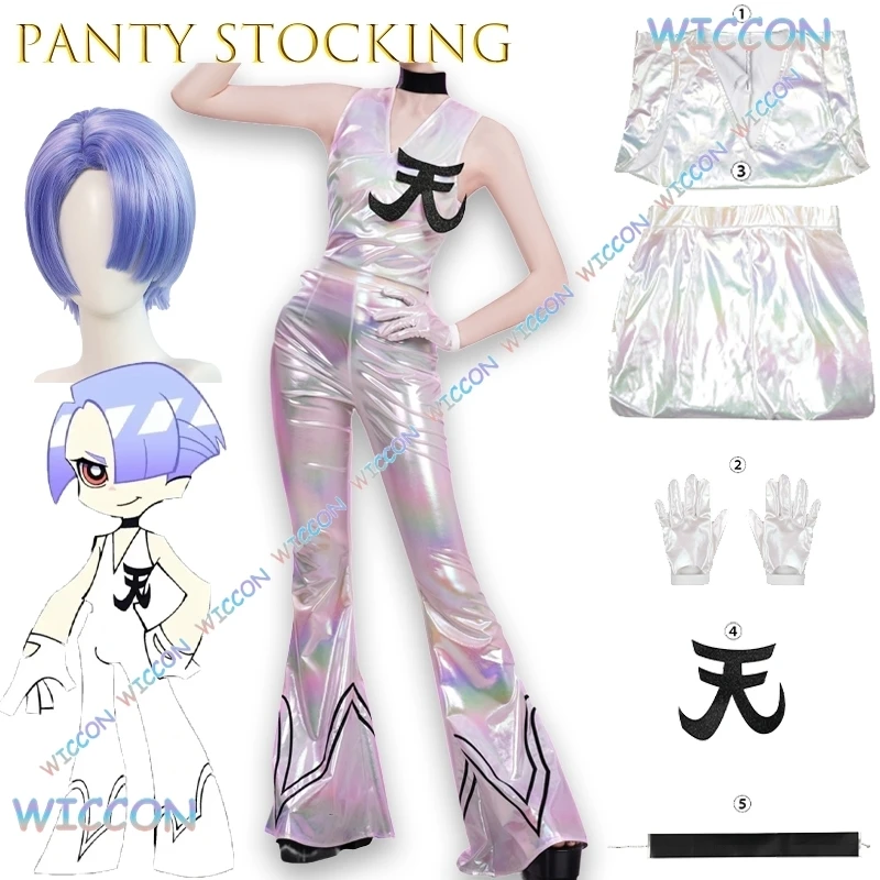 Высокое качество аниме игра PantyStoc Kingwith Garterbelt Laser Polt Urfine Polt Eiste Косплей Костюм Персонаж Наряд Хэллоуин
Высокое качество аниме игра PantyStoc Kingwith Garterbelt Laser Polt Urfine Polt Eiste Косплей Костюм Персонаж Наряд Хэллоуин