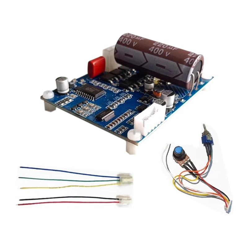 Brushless Motor Drive Control Board High Voltage Drive Module With Over Temperature/Overload/Overvoltage Protection Set 2
Brushless Motor Drive Control Board High Voltage Drive Module With Over Temperature/Overload/Overvoltage Protection Set 2