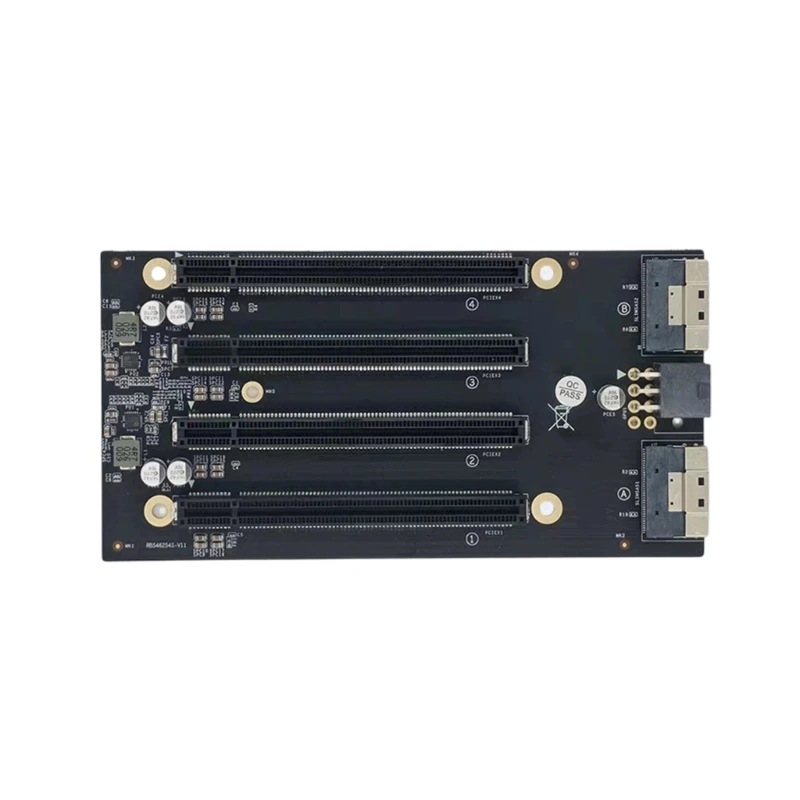 LX0B Upgraded PCIe4 0 X4X4X4X4 Expansion Board For Smooth Transfer And Bandwidth Stability
LX0B Upgraded PCIe4 0 X4X4X4X4 Expansion Board For Smooth Transfer And Bandwidth Stability
