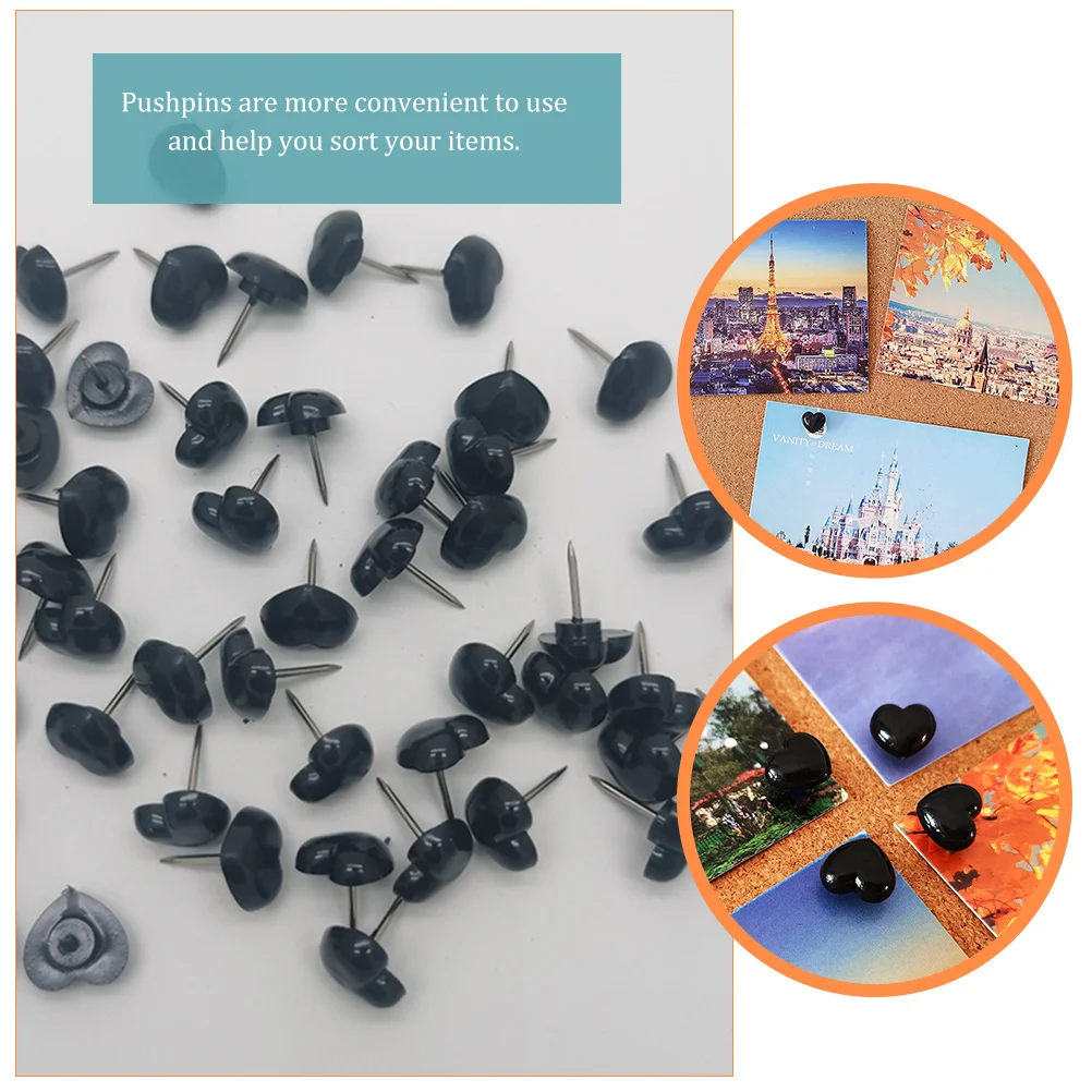 Heart Shaped Thumbtacks Map Pins Push Pins for Bulletin Board Cork Board Office Supplies Wear Resistant ABS Material Crafting
Heart Shaped Thumbtacks Map Pins Push Pins for Bulletin Board Cork Board Office Supplies Wear Resistant ABS Material Crafting