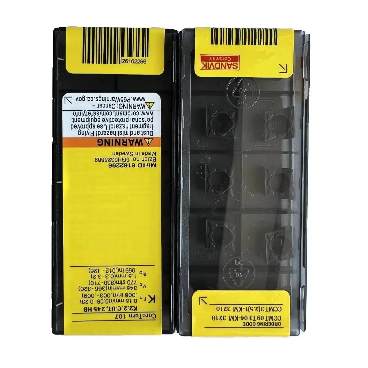 Оригинальный SANDVIK / CCMT09T304-KM 3210 / лезвие с ЧПУ из твердого сплава, 10 шт. 
Оригинальный SANDVIK / CCMT09T304-KM 3210 / лезвие с ЧПУ из твердого сплава, 10 шт.