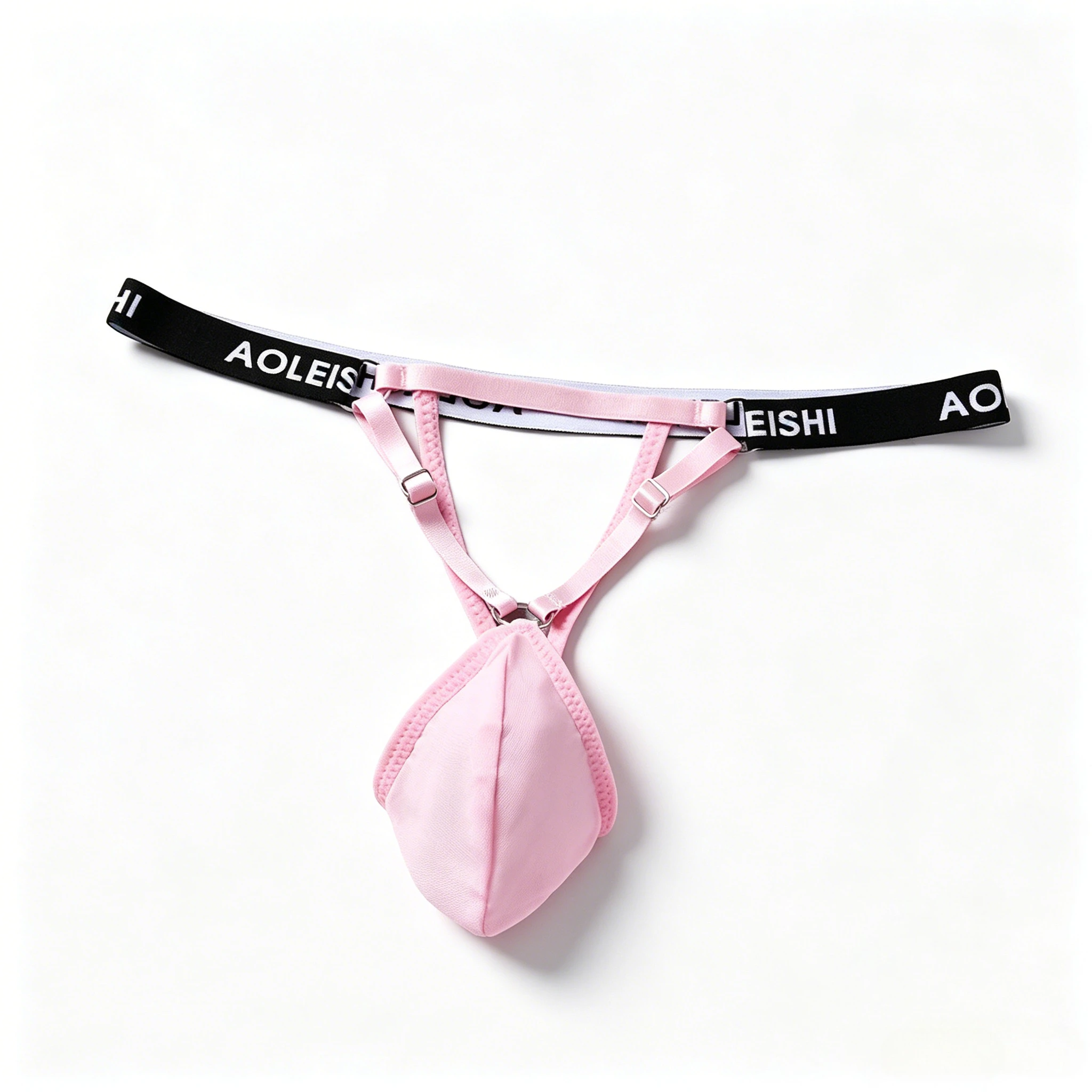Mesh Jockstrap for Men U-Convex Pouch Sexy Underwear Adjustable Strap Waistband Open-Back T-Back Low-Rise Mesh Erotic Underpants
Mesh Jockstrap for Men U-Convex Pouch Sexy Underwear Adjustable Strap Waistband Open-Back T-Back Low-Rise Mesh Erotic Underpants