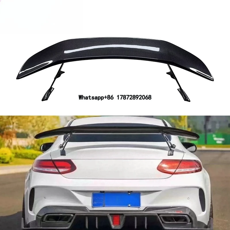 High Quality Carbon Fiber Rear Spoiler for C-Class W205 C63 2015-2021 Car Auto Parts Accessories Car Bumpers
High Quality Carbon Fiber Rear Spoiler for C-Class W205 C63 2015-2021 Car Auto Parts Accessories Car Bumpers