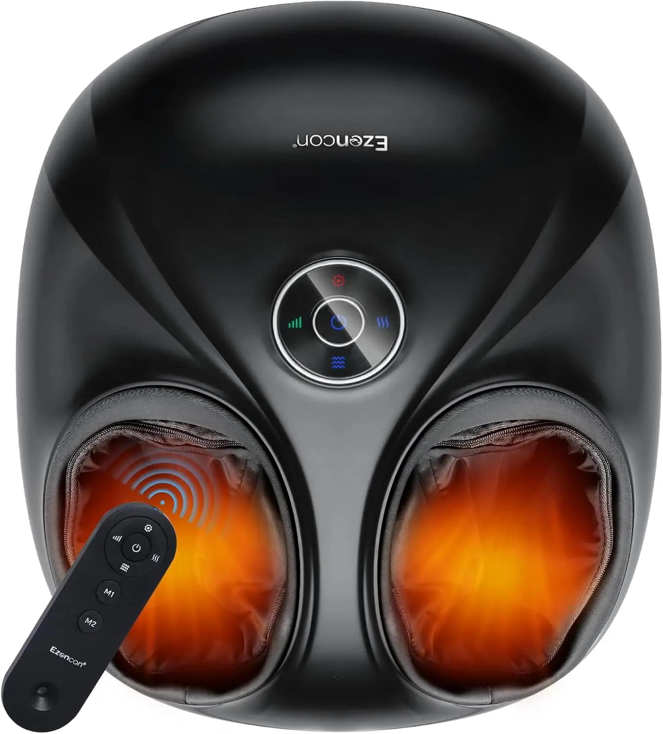 Heated Foot Massager with Shiatsu Kneading, 3 Modes, 4 Heat Levels, Remote, Fits US 5-11.5
Heated Foot Massager with Shiatsu Kneading, 3 Modes, 4 Heat Levels, Remote, Fits US 5-11.5