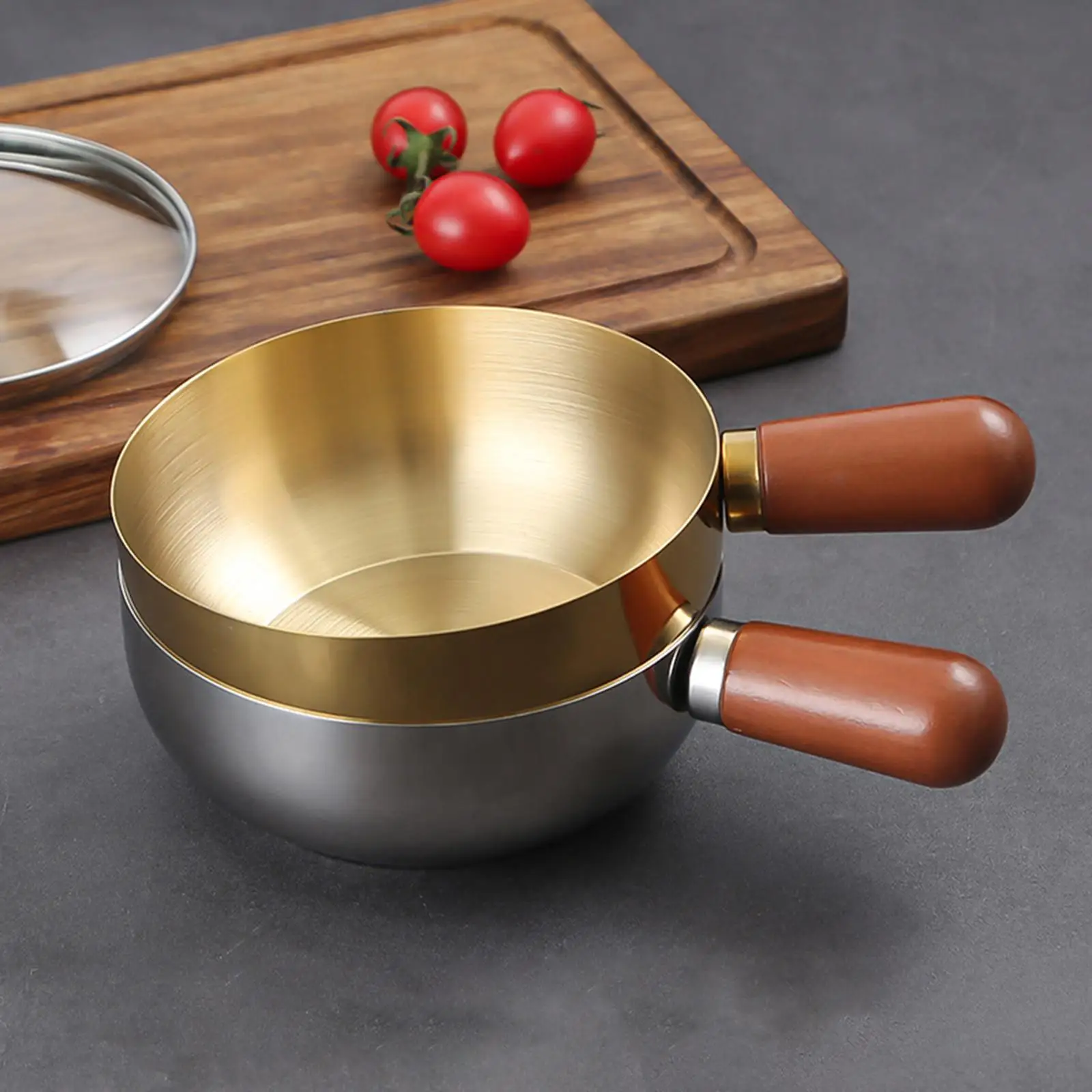 Sauce Pan Butter Warmer Portable for Heating Kitchen Cooking Tool Gifts All Cooktops Soup Pot Hot Milk Pot
Sauce Pan Butter Warmer Portable for Heating Kitchen Cooking Tool Gifts All Cooktops Soup Pot Hot Milk Pot