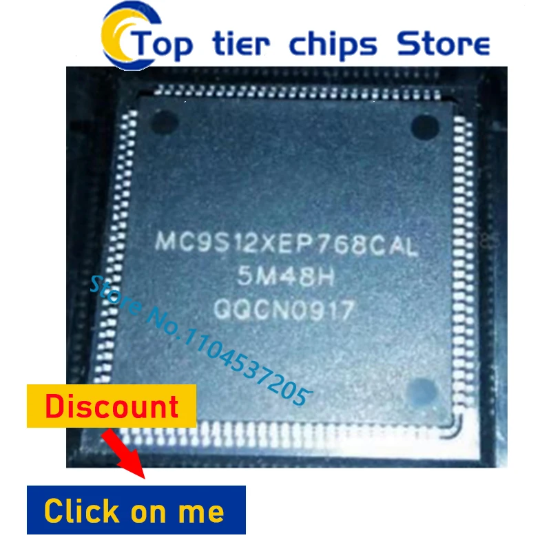 5 шт./лот MC9S12XEP768MAG MC9S12XEP768CAL MC9S12XEP768MAL MC9S12XEP768CAG MC9S12XEP768VAG QFP-112 В НАЛИЧИИ
5 шт./лот MC9S12XEP768MAG MC9S12XEP768CAL MC9S12XEP768MAL MC9S12XEP768CAG MC9S12XEP768VAG QFP-112 В НАЛИЧИИ