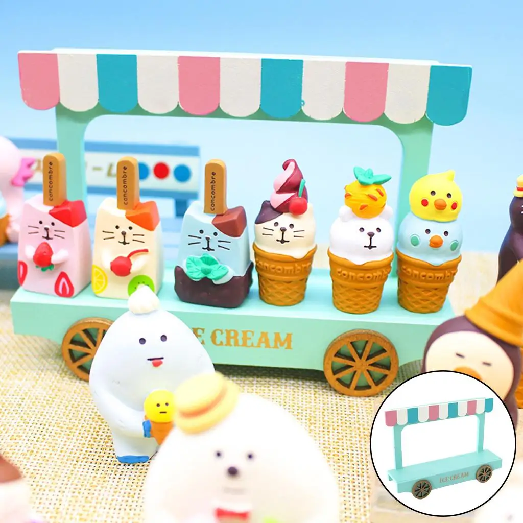 Dollhouse Miniature Furniture Ice Cream Van Cart Playset Role Play Toy
Dollhouse Miniature Furniture Ice Cream Van Cart Playset Role Play Toy