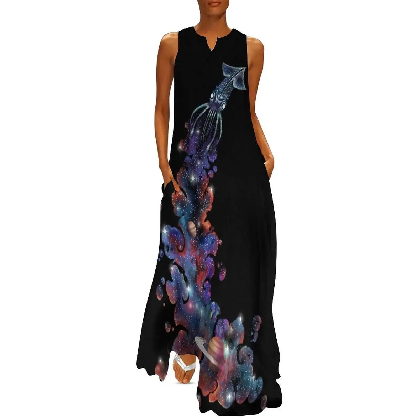 Cosmic INK Long Dress Woman's evening dress bandage dress women formal occasion dresses Summer women's clothing
Cosmic INK Long Dress Woman's evening dress bandage dress women formal occasion dresses Summer women's clothing