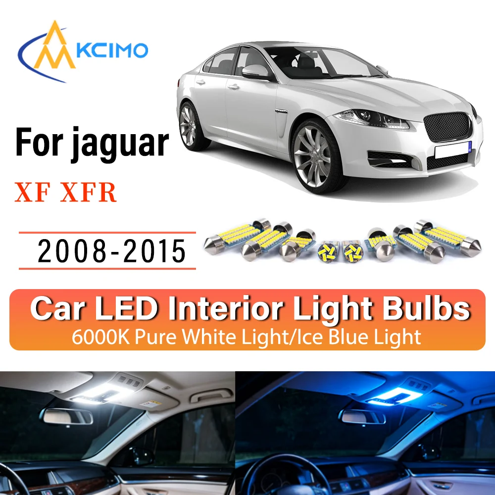 Interior Lighting Kit For jaguar XF XFR 2008-2015 LED Bulbs for Dome Map Door Trunk License Plate Light
Interior Lighting Kit For jaguar XF XFR 2008-2015 LED Bulbs for Dome Map Door Trunk License Plate Light