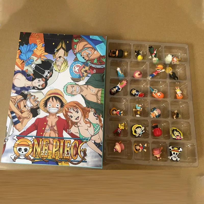 2026 ONE PIECE Christmas Advent Calendar Day Fun 24 Days Halloween Countdown Blind Box Anime Christmas Collection Toy Gifts
2026 ONE PIECE Christmas Advent Calendar Day Fun 24 Days Halloween Countdown Blind Box Anime Christmas Collection Toy Gifts