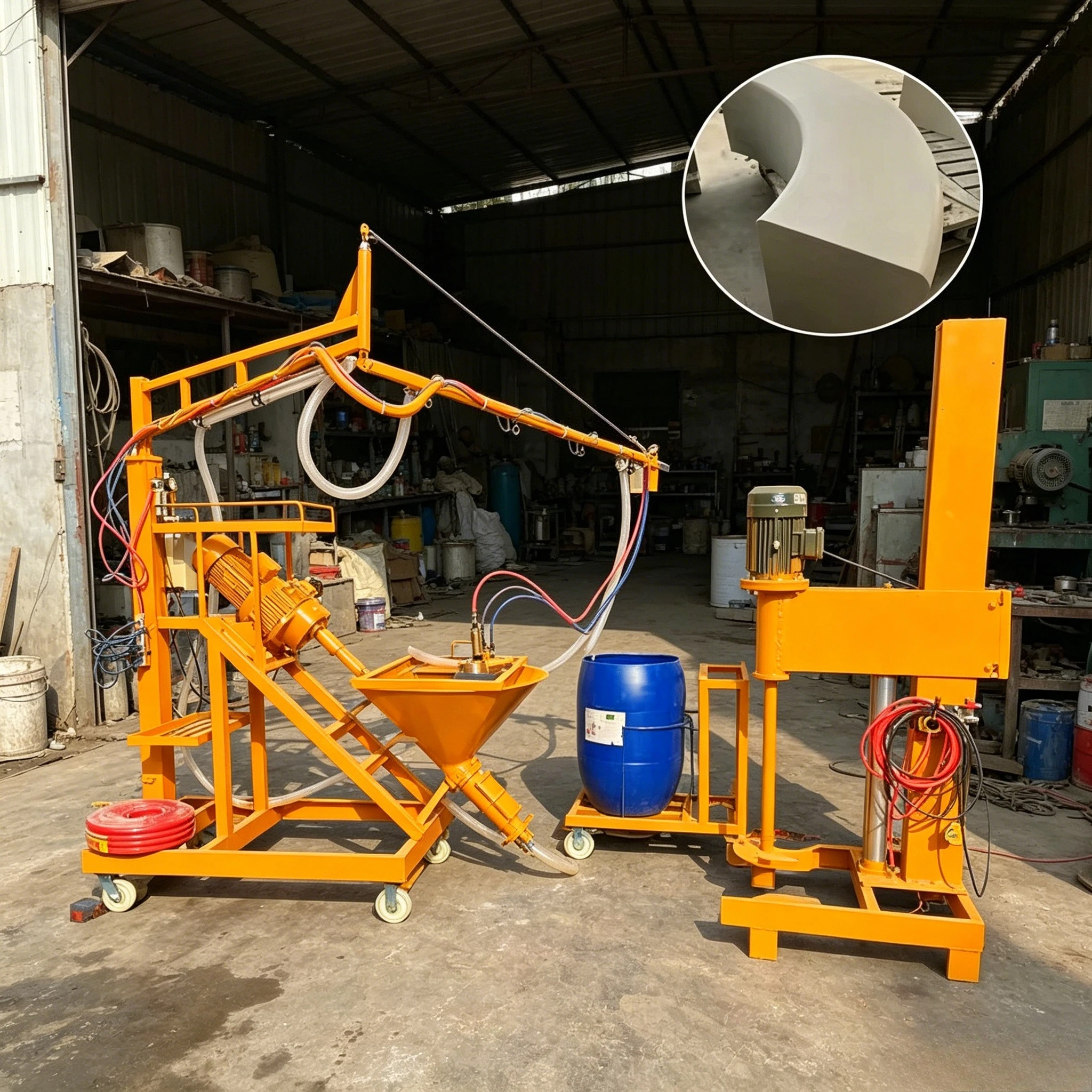 Customized 4.5m GRC Spraying Machine GRC/GRG Product Production Mortar Spraying Machine Glass Fiber Spraying Equipment
Customized 4.5m GRC Spraying Machine GRC/GRG Product Production Mortar Spraying Machine Glass Fiber Spraying Equipment