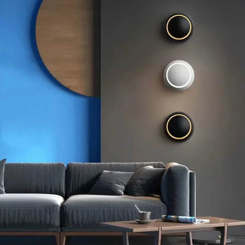 European Minimalist Wall Lamp Creative Lunar Eclipse Iron Art Lights Bedroom Living Room Restaurant Lightings Hotel LED Fixtures
European Minimalist Wall Lamp Creative Lunar Eclipse Iron Art Lights Bedroom Living Room Restaurant Lightings Hotel LED Fixtures