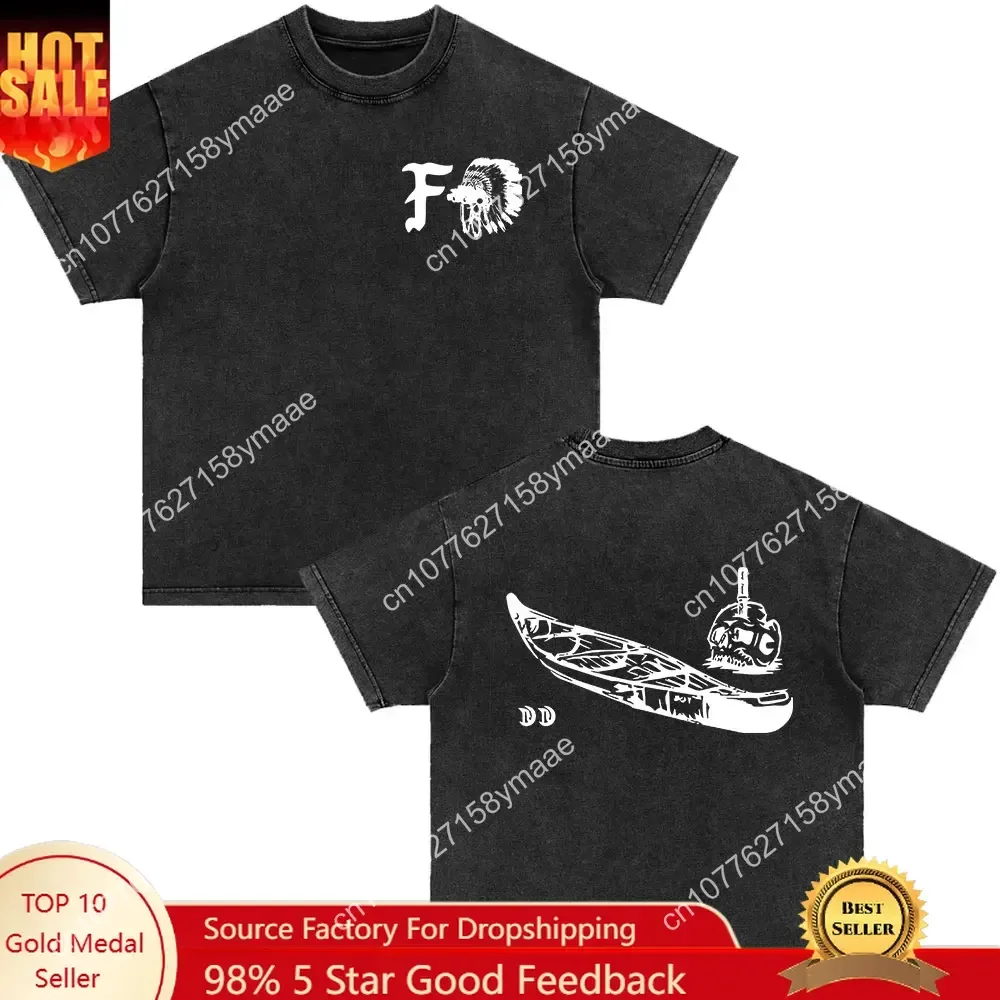 Forward Observations Group Gbrs Fog Washed Vintage T-shirt Skeleton Graphic Punk Gothic T-Shirts Men Women's Cotton Oversized T
Forward Observations Group Gbrs Fog Washed Vintage T-shirt Skeleton Graphic Punk Gothic T-Shirts Men Women's Cotton Oversized T