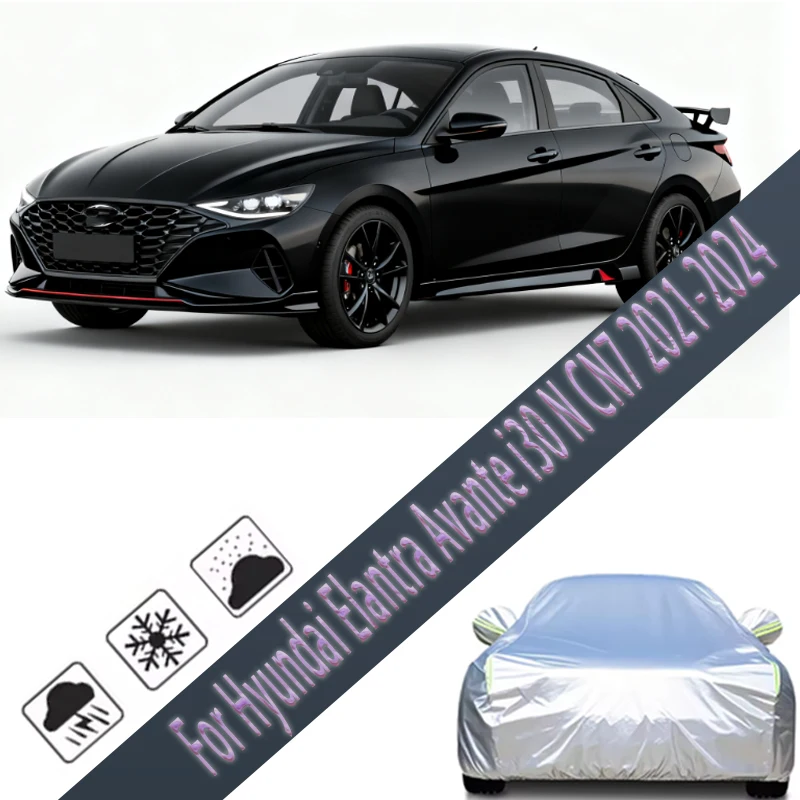 For Hyundai Elantra Avante i30 N CN7 Outdoor Protection Full Car Covers Snow Cover Sunshade Waterproof Dustproof Exterior
For Hyundai Elantra Avante i30 N CN7 Outdoor Protection Full Car Covers Snow Cover Sunshade Waterproof Dustproof Exterior