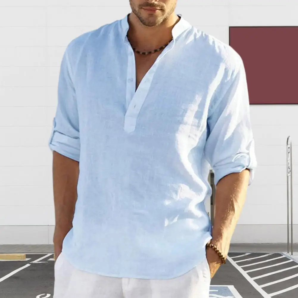 New Cotton Linen Shirts for Men Casual Shirts Lightweight Long Sleeve Beach Shirts Hawaiian T Shirt for Men
New Cotton Linen Shirts for Men Casual Shirts Lightweight Long Sleeve Beach Shirts Hawaiian T Shirt for Men